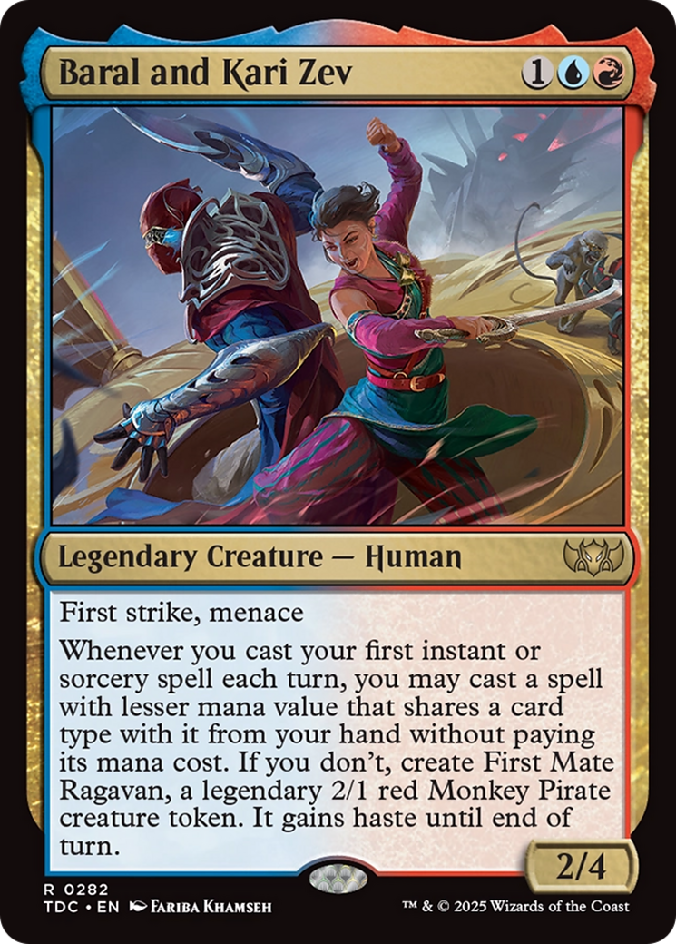 Baral and Kari Zev [Tarkir: Dragonstorm Commander] | Exor Games Bridgewater