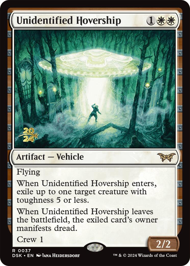 Unidentified Hovership [Duskmourn: House of Horror Prerelease Promos] | Exor Games Bridgewater