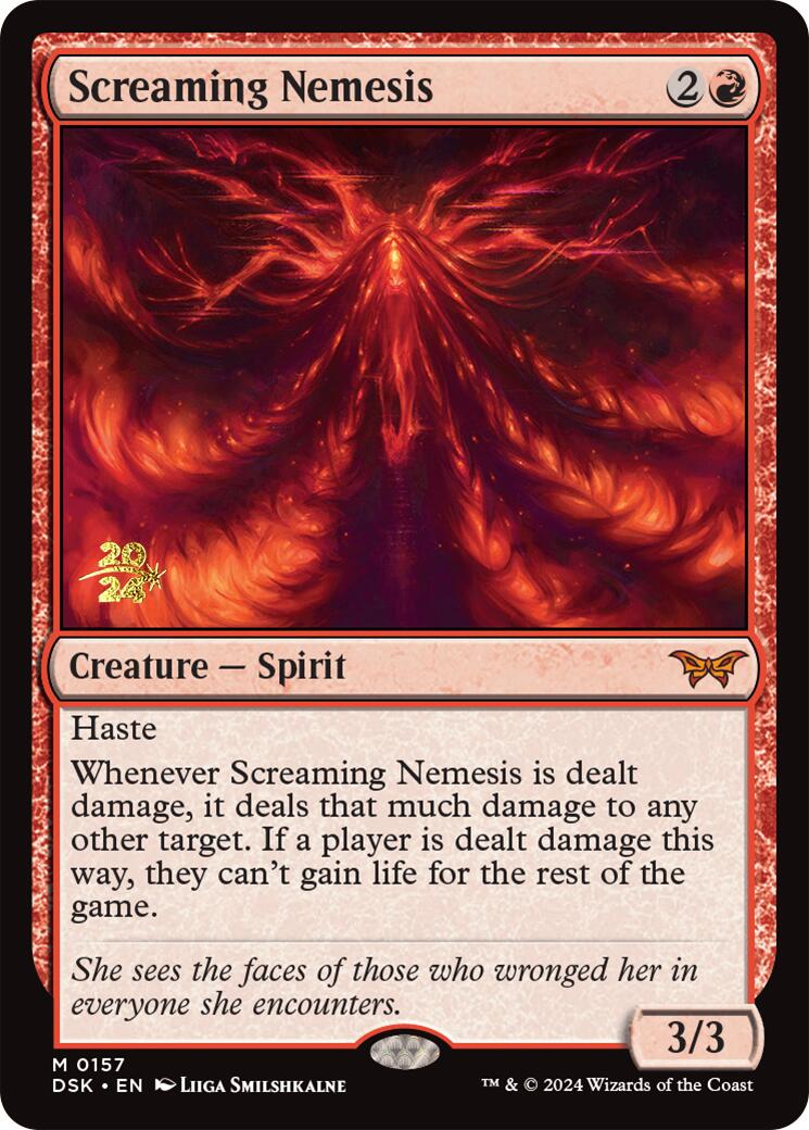 Screaming Nemesis [Duskmourn: House of Horror Prerelease Promos] | Exor Games Bridgewater