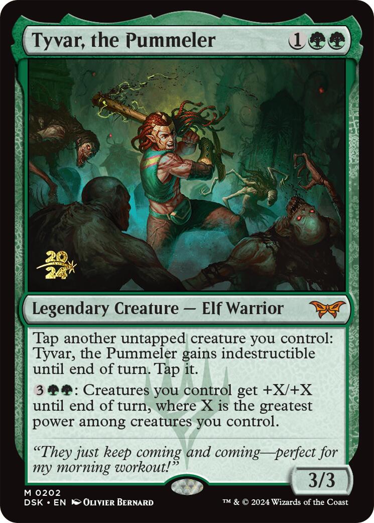 Tyvar, the Pummeler [Duskmourn: House of Horror Prerelease Promos] | Exor Games Bridgewater