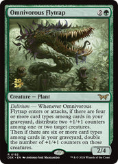 Omnivorous Flytrap [Duskmourn: House of Horror Prerelease Promos] | Exor Games Bridgewater