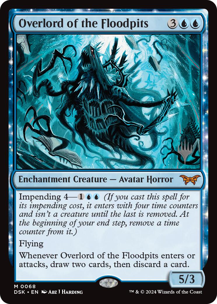 Overlord of the Floodpits [Duskmourn: House of Horror Promos] | Exor Games Bridgewater