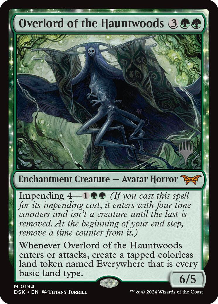 Overlord of the Hauntwoods [Duskmourn: House of Horror Promos] | Exor Games Bridgewater