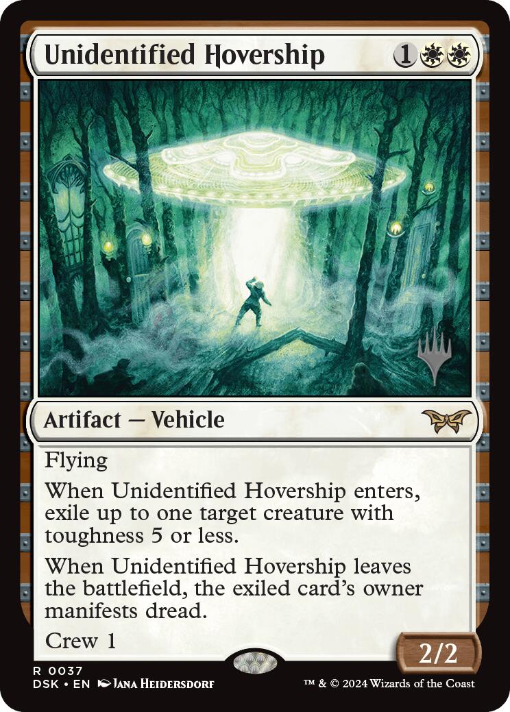 Unidentified Hovership [Duskmourn: House of Horror Promos] | Exor Games Bridgewater