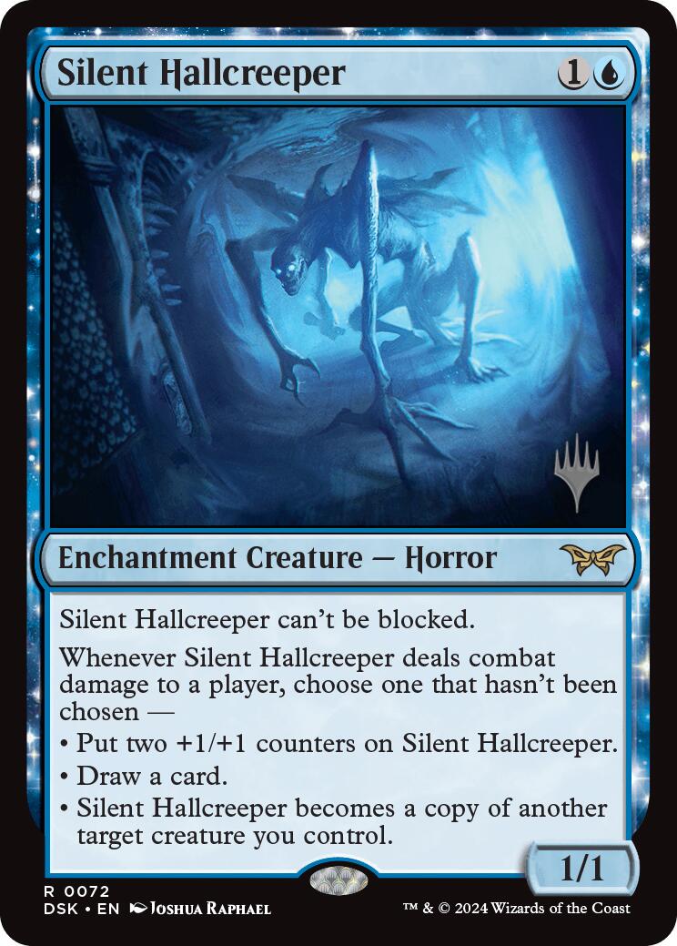 Silent Hallcreeper [Duskmourn: House of Horror Promos] | Exor Games Bridgewater