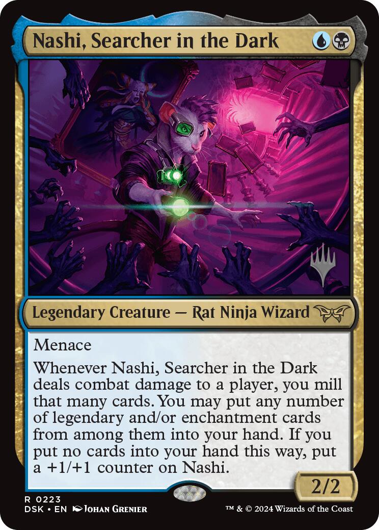 Nashi, Searcher in the Dark [Duskmourn: House of Horror Promos] | Exor Games Bridgewater