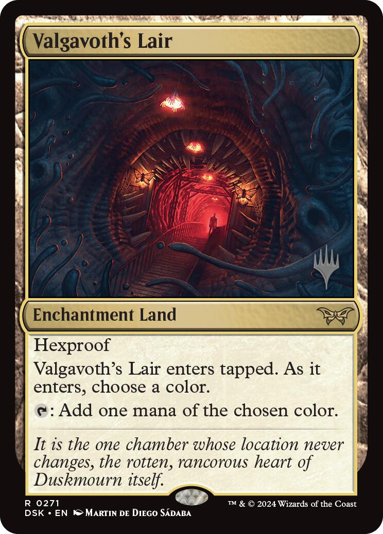 Valgavoth's Lair [Duskmourn: House of Horror Promos] | Exor Games Bridgewater