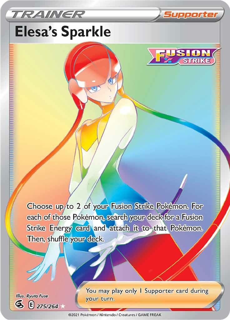 Elesa's Sparkle (275/264) [Sword & Shield: Fusion Strike] | Exor Games Bridgewater