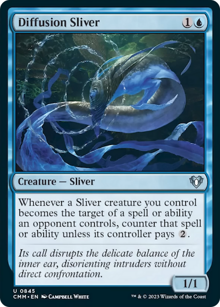 Diffusion Sliver [Commander Masters] | Exor Games Bridgewater