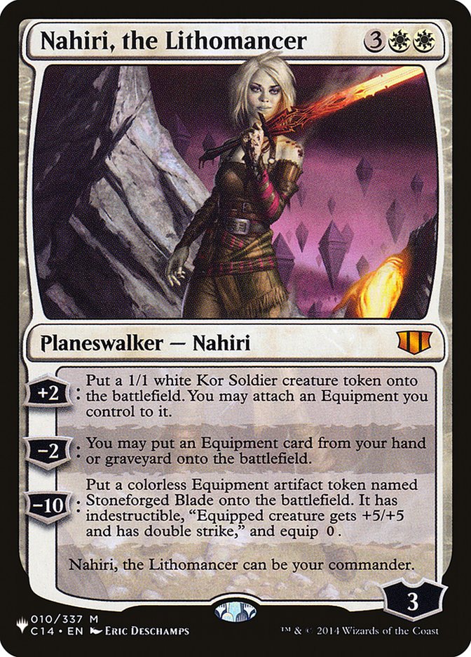 Nahiri, the Lithomancer [The List] | Exor Games Bridgewater