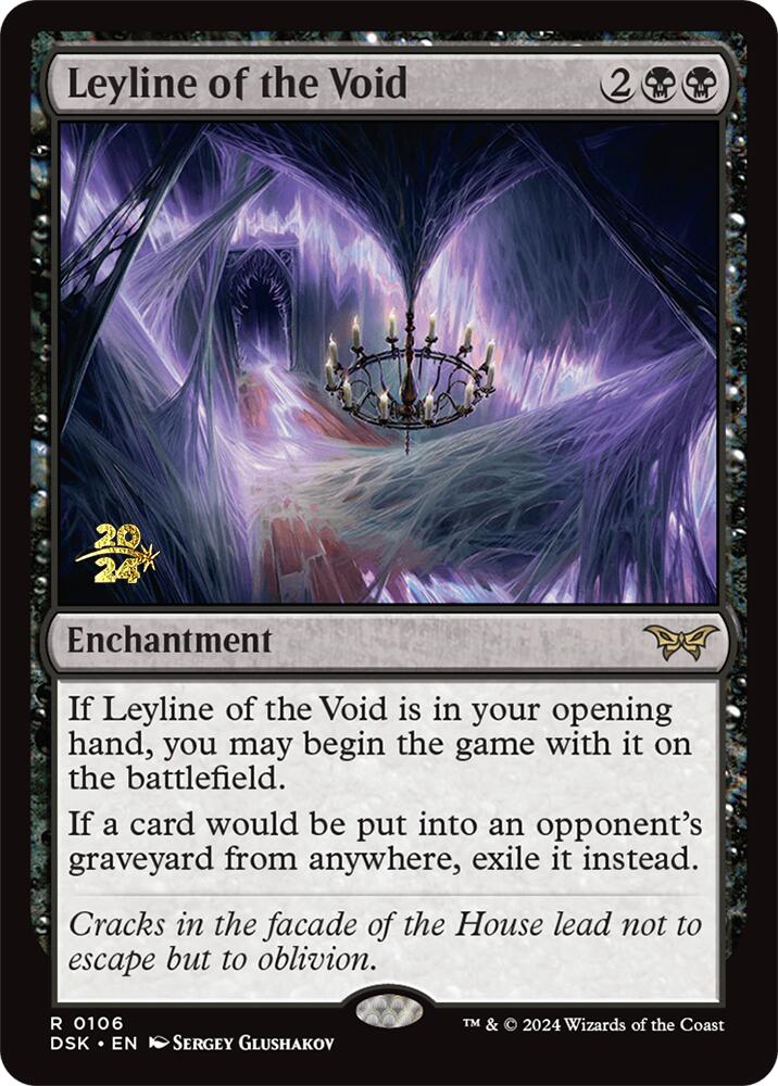 Leyline of the Void (0106) [Duskmourn: House of Horror Prerelease Promos] | Exor Games Bridgewater