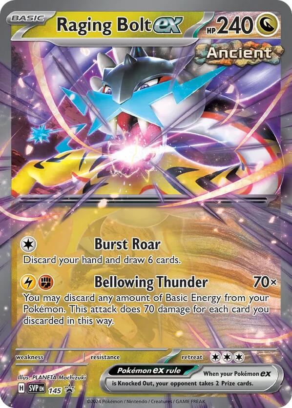 Raging Bolt ex (145) [Scarlet & Violet Promo Cards] | Exor Games Bridgewater