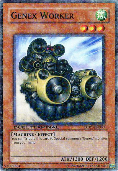 Genex Worker [DT01-EN063] Common | Exor Games Bridgewater