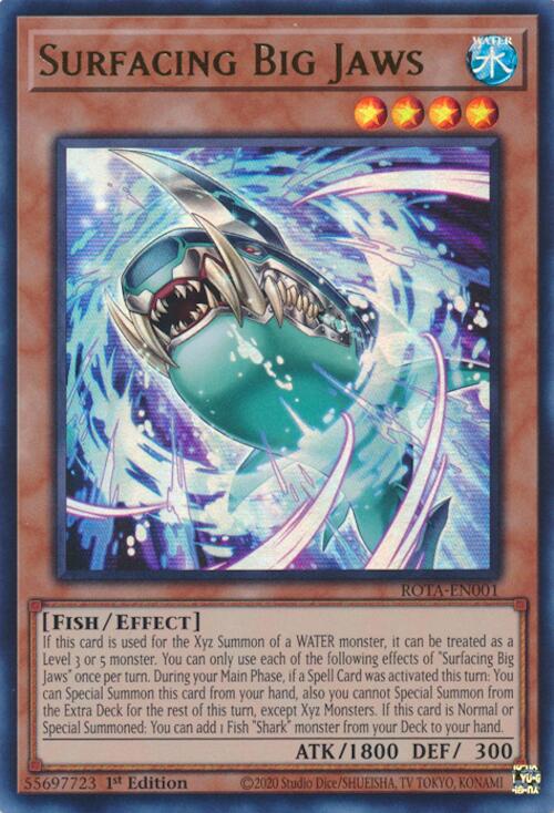 Surfacing Big Jaws [ROTA-EN001] Ultra Rare | Exor Games Bridgewater