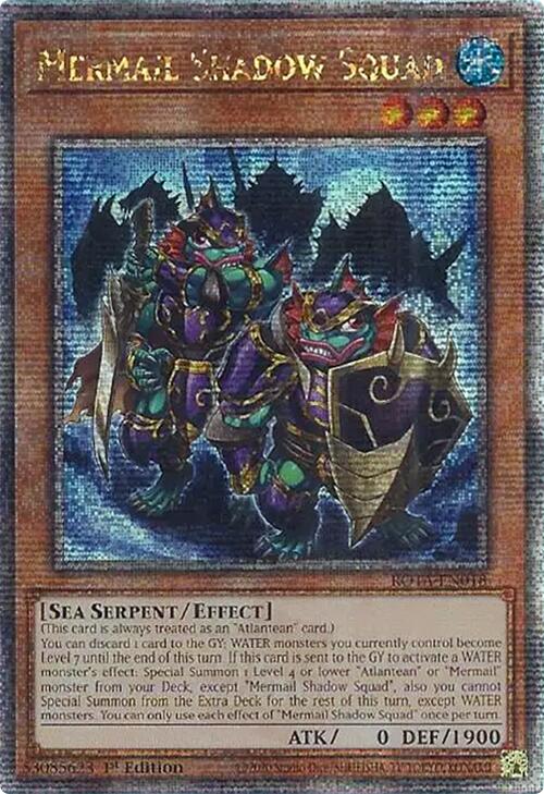 Mermail Shadow Squad (Quarter Century Secret Rare) [ROTA-EN018] Quarter Century Secret Rare | Exor Games Bridgewater