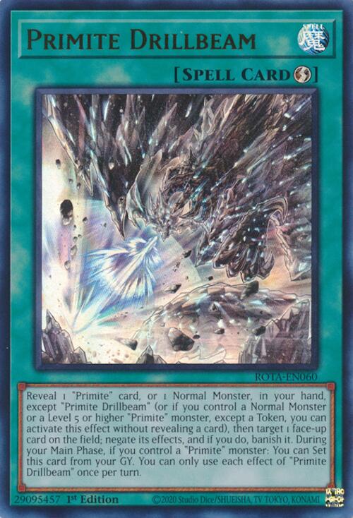 Primite Drillbeam [ROTA-EN060] Ultra Rare | Exor Games Bridgewater