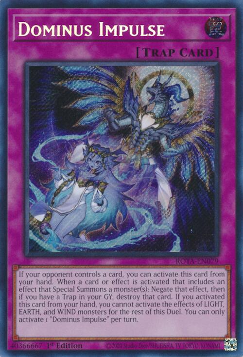 Dominus Impulse [ROTA-EN079] Secret Rare | Exor Games Bridgewater
