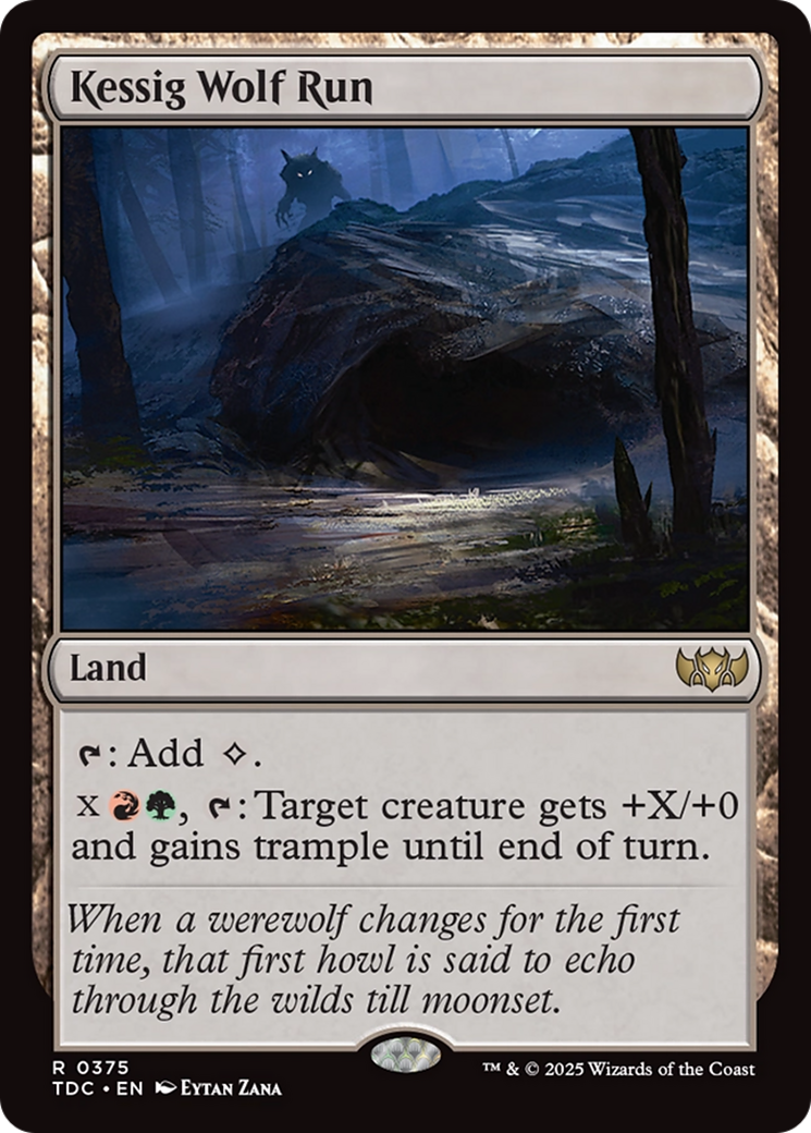 Kessig Wolf Run [Tarkir: Dragonstorm Commander] | Exor Games Bridgewater