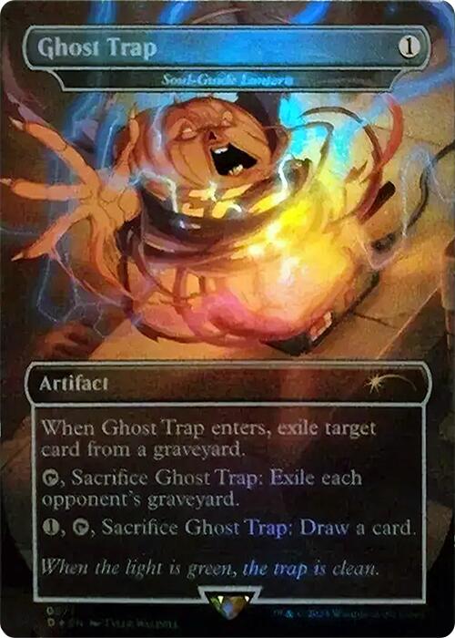 Ghost Trap - Soul-Guide Lantern (Rainbow Foil) [Secret Lair Drop Series] | Exor Games Bridgewater