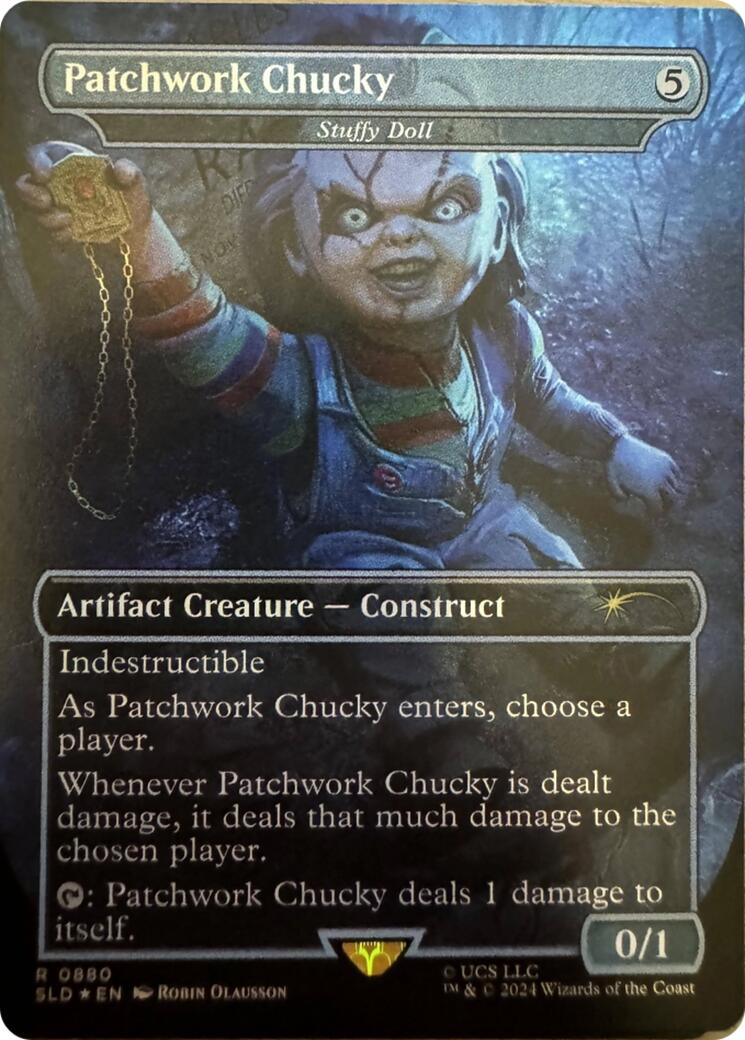 Patchwork Chucky - Stuffy Doll [Secret Lair Drop Series] | Exor Games Bridgewater