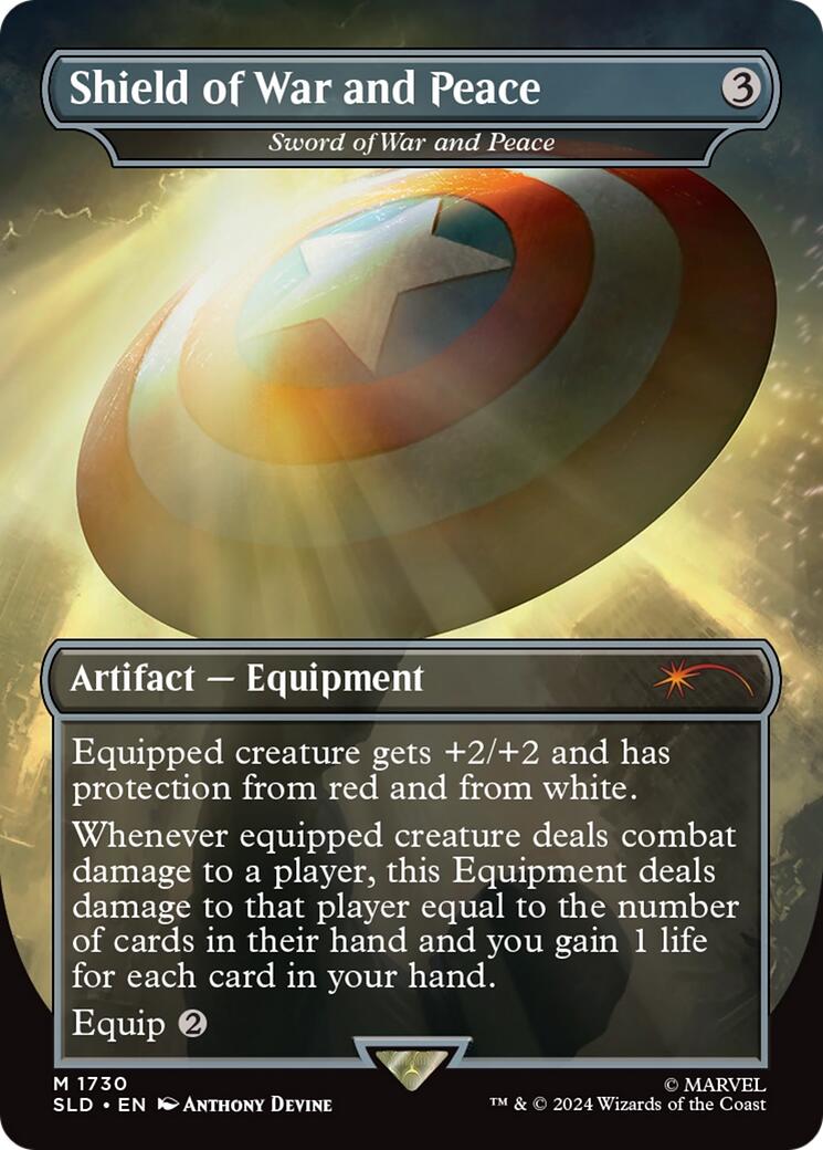 Shield of War and Peace - Sword of War and Peace [Secret Lair Drop Series] | Exor Games Bridgewater