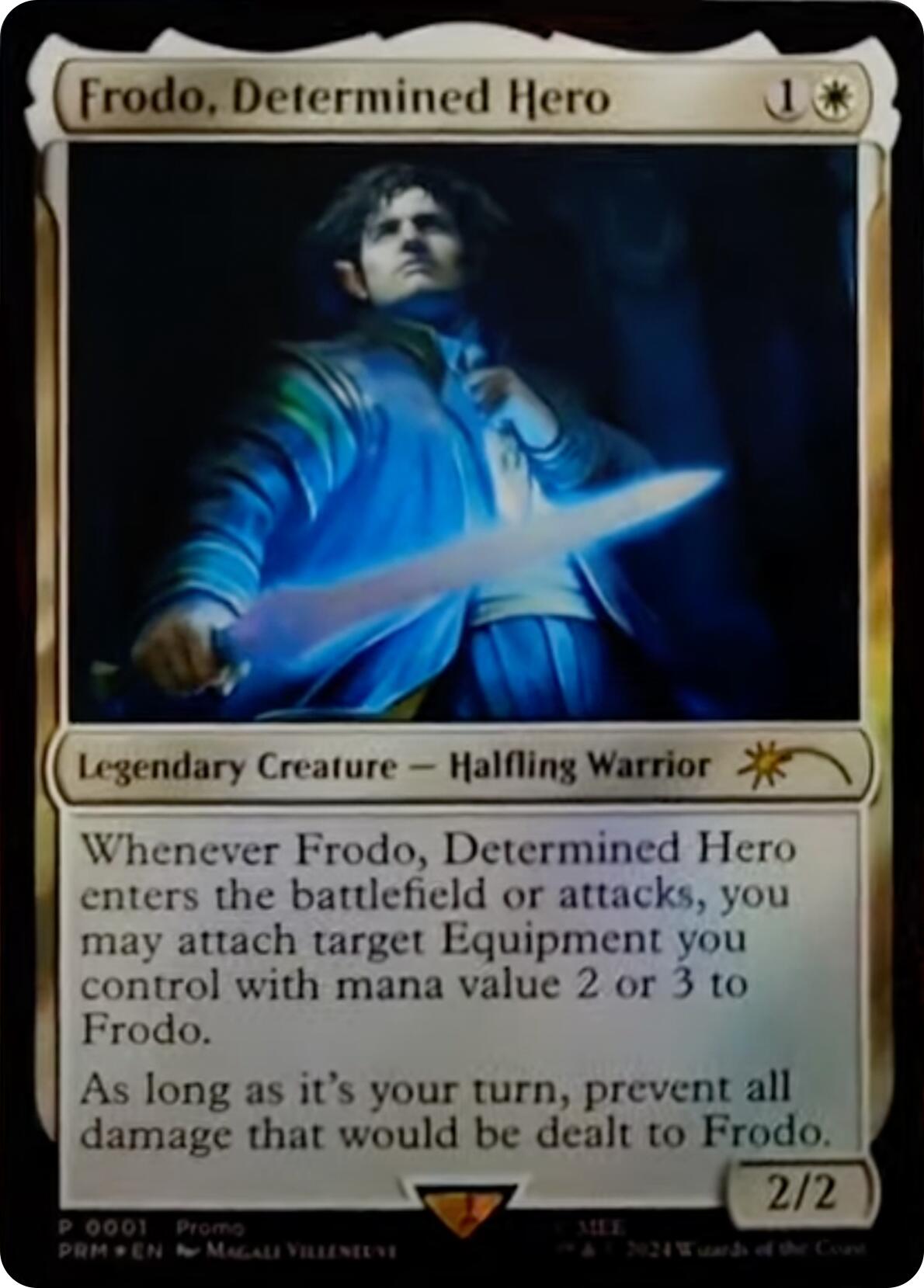 Frodo, Determined Hero [Resale Promos] | Exor Games Bridgewater