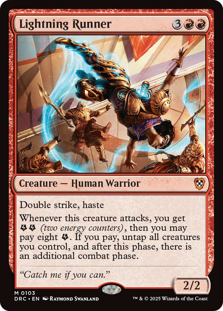 Lightning Runner [Aetherdrift Commander] | Exor Games Bridgewater