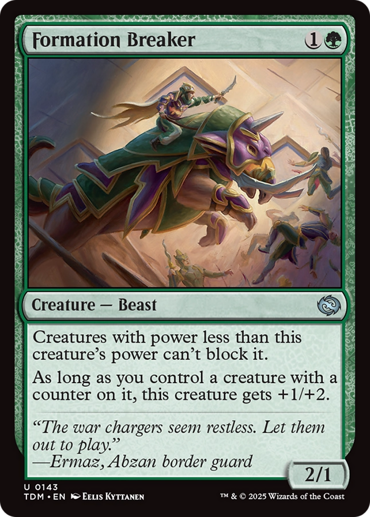 Formation Breaker [Tarkir: Dragonstorm] | Exor Games Bridgewater
