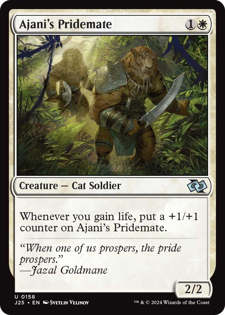 Ajani's Pridemate [Foundations Jumpstart] | Exor Games Bridgewater