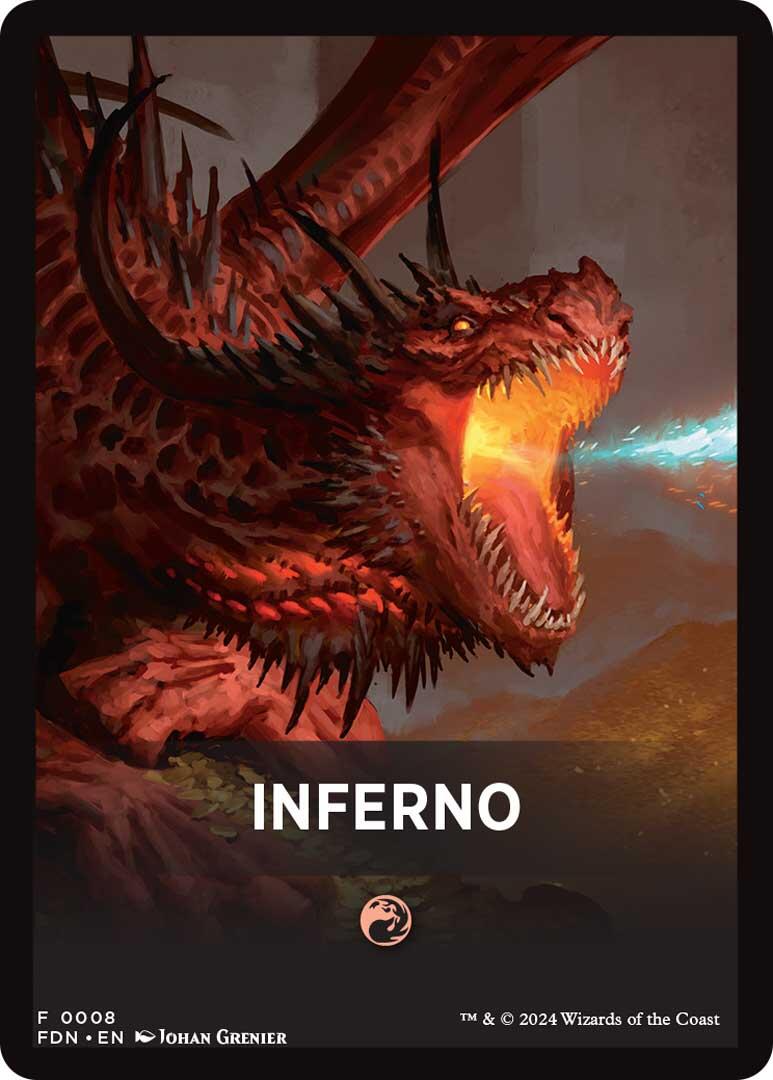 Inferno Theme Card [Foundations Tokens] | Exor Games Bridgewater