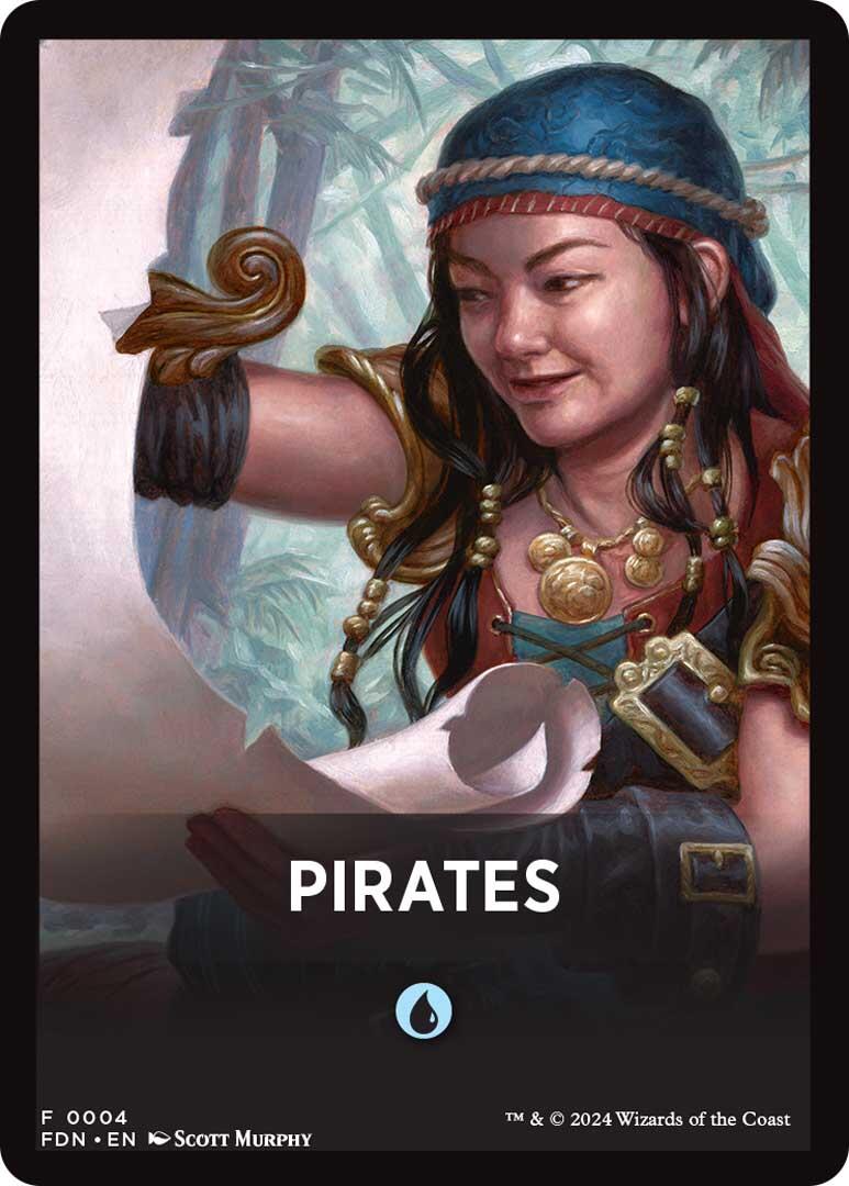 Pirates Theme Card [Foundations Tokens] | Exor Games Bridgewater