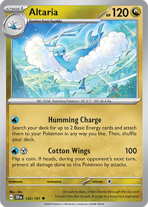 Altaria (134/191) [Scarlet & Violet: Surging Sparks] | Exor Games Bridgewater