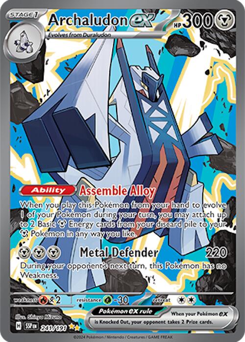 Archaludon ex (241/191) [Scarlet & Violet: Surging Sparks] | Exor Games Bridgewater