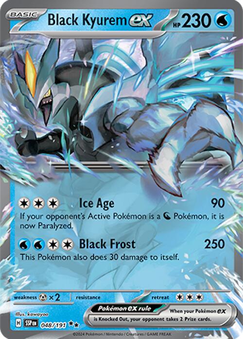 Black Kyurem ex (048/191) [Scarlet & Violet: Surging Sparks] | Exor Games Bridgewater