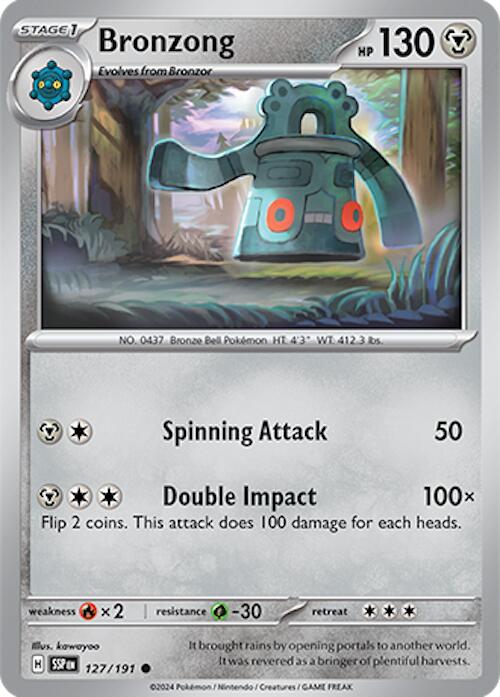 Bronzong (127/191) [Scarlet & Violet: Surging Sparks] | Exor Games Bridgewater