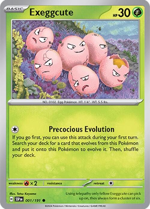 Exeggcute (001/191) [Scarlet & Violet: Surging Sparks] | Exor Games Bridgewater