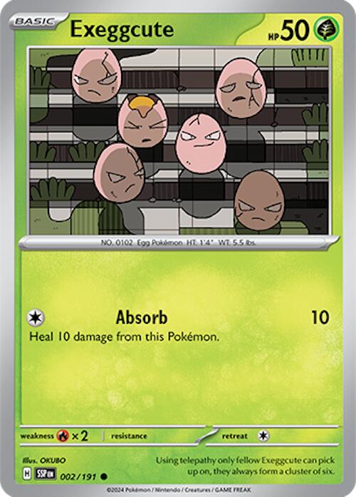 Exeggcute (002/191) [Scarlet & Violet: Surging Sparks] | Exor Games Bridgewater
