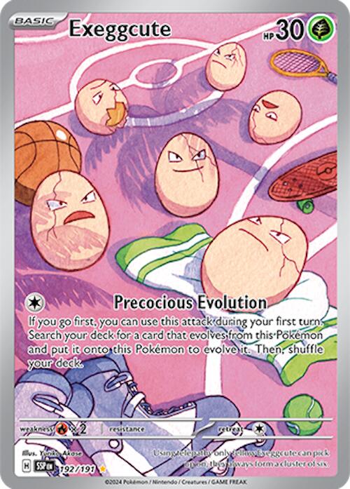 Exeggcute (192/191) [Scarlet & Violet: Surging Sparks] | Exor Games Bridgewater