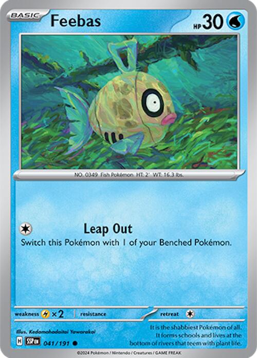 Feebas (041/191) [Scarlet & Violet: Surging Sparks] | Exor Games Bridgewater