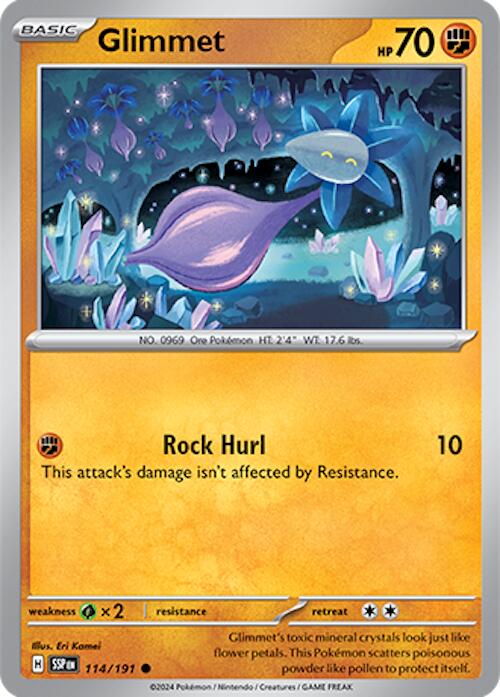 Glimmet (114/191) [Scarlet & Violet: Surging Sparks] | Exor Games Bridgewater