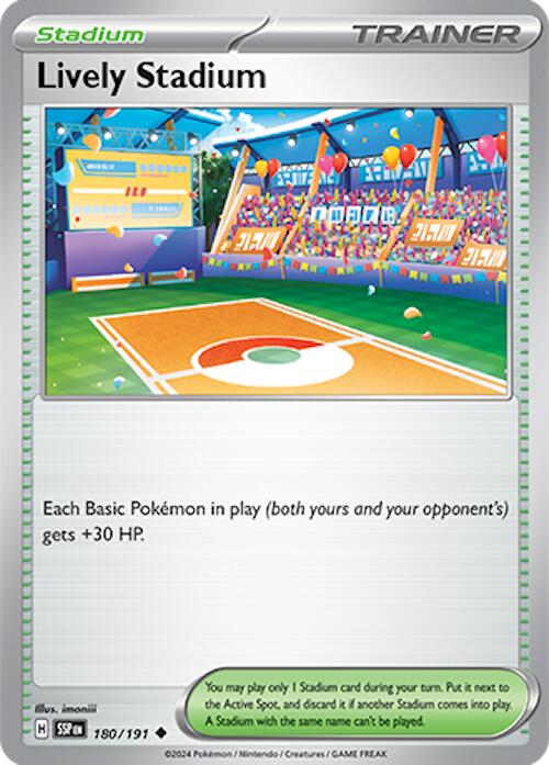 Lively Stadium (180/191) [Scarlet & Violet: Surging Sparks] | Exor Games Bridgewater