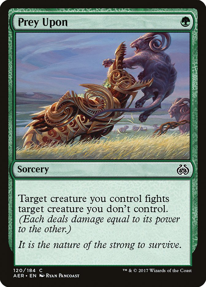 Prey Upon [Aether Revolt] | Exor Games Bridgewater