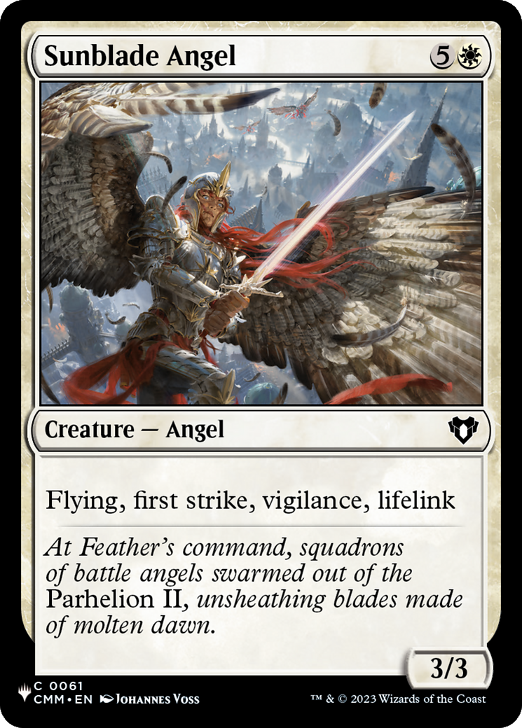 Sunblade Angel [The List Reprints] | Exor Games Bridgewater