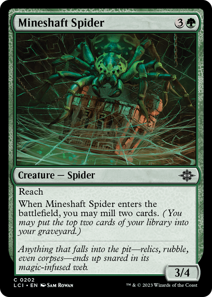 Mineshaft Spider [The Lost Caverns of Ixalan] | Exor Games Bridgewater