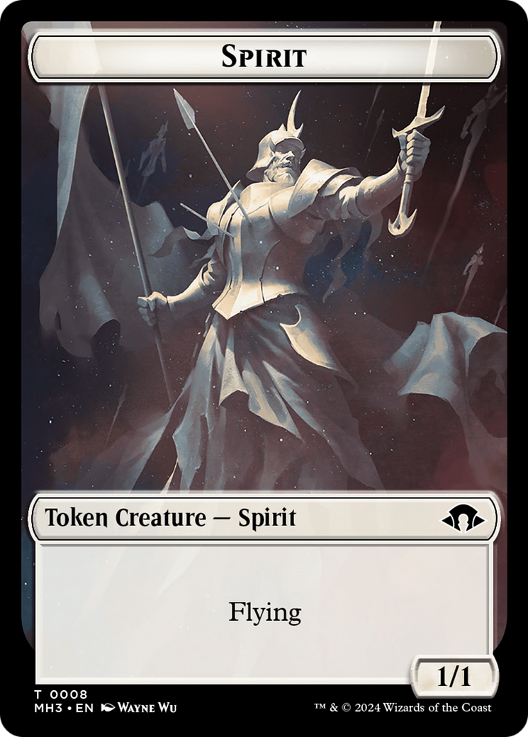 Phyrexian Germ // Spirit (0008) Double-Sided Token [Modern Horizons 3 Tokens] | Exor Games Bridgewater