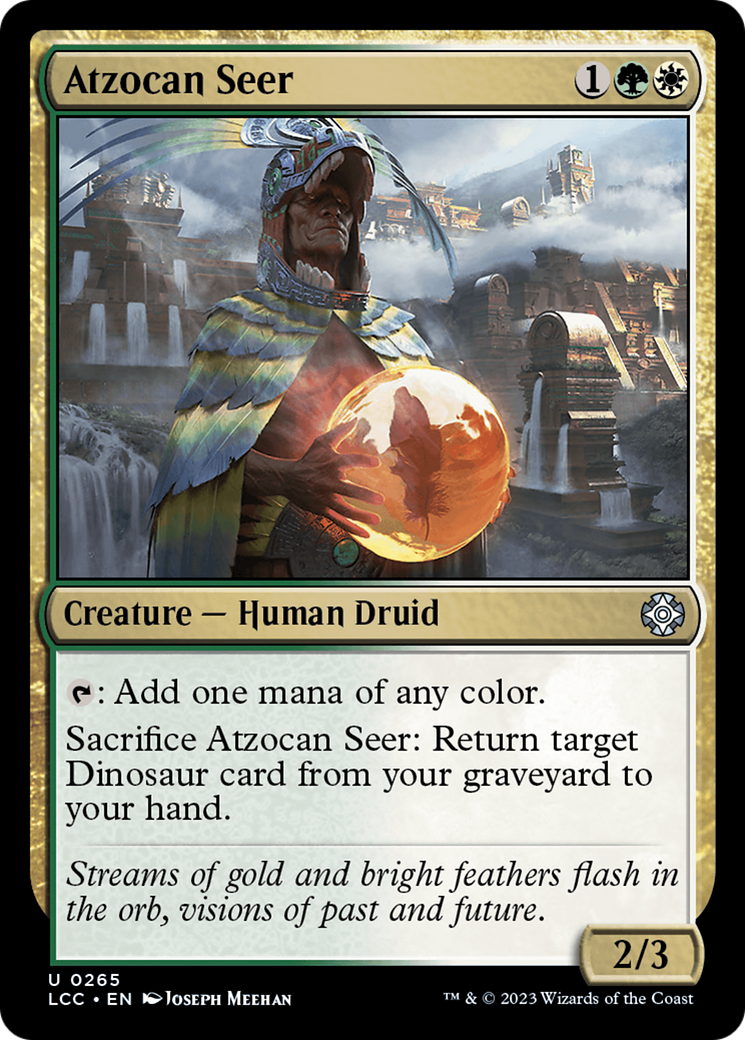 Atzocan Seer [The Lost Caverns of Ixalan Commander] | Exor Games Bridgewater
