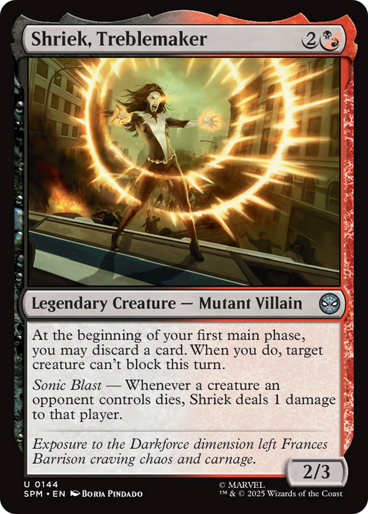 Shriek, Treblemaker [Marvel's Spider-Man] | Exor Games Bridgewater
