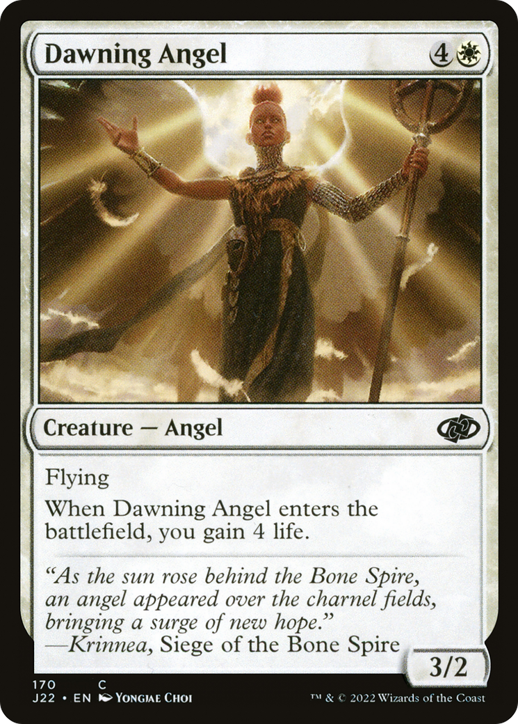 Dawning Angel [Jumpstart 2022] | Exor Games Bridgewater
