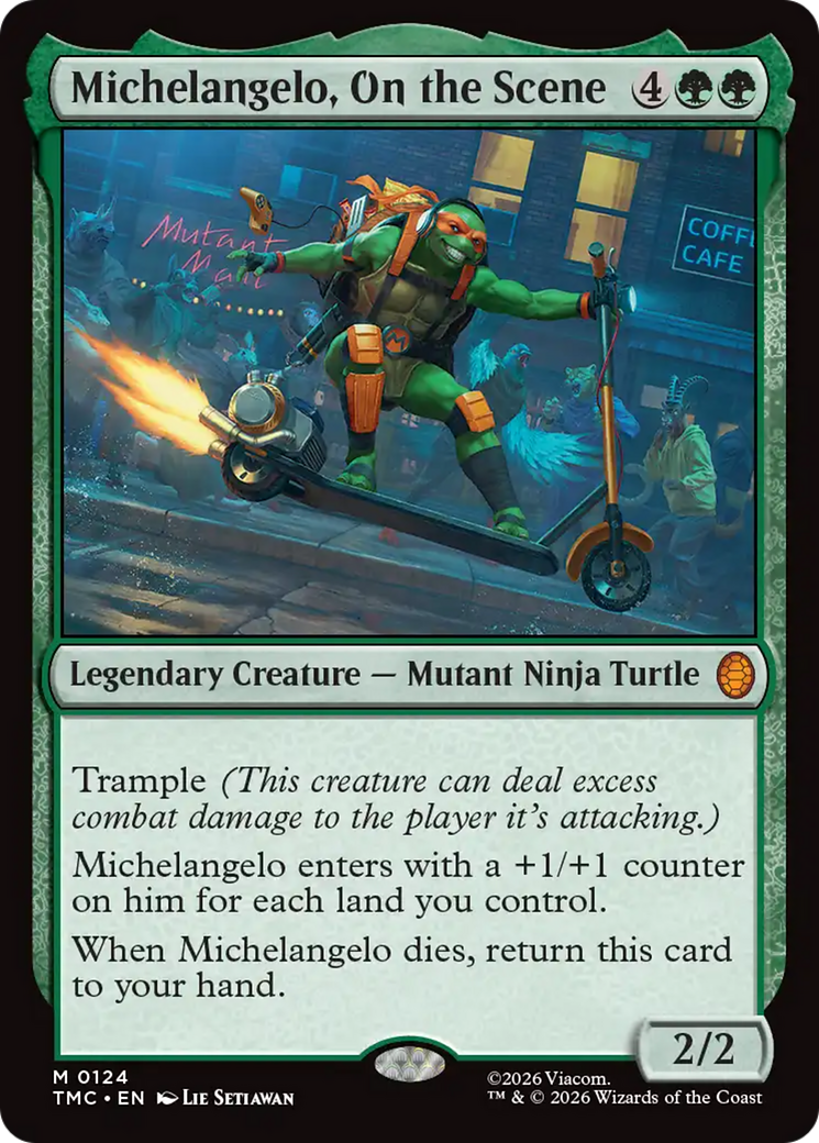 Michelangelo, On the Scene [Teenage Mutant Ninja Turtles Commander] | Exor Games Bridgewater