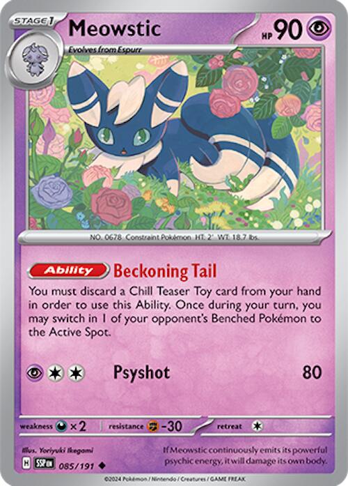 Meowstic (085/191) [Scarlet & Violet: Surging Sparks] | Exor Games Bridgewater